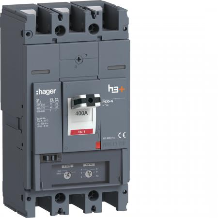 Hager Leistungsschalt. h3+ P630 TM 3x400A 40kA