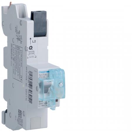 Hager SLS-Schalter 1P E-35A Sammelschiene L2