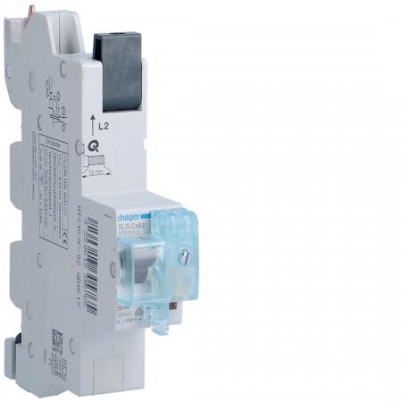 Hager SLS-Schalter 1P Cs-63A Sammelschiene QC