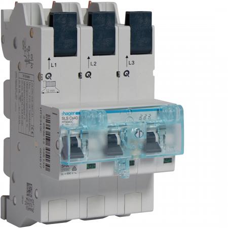 Hager SLS-Schalter 3P Cs-40A Sammelschiene QC