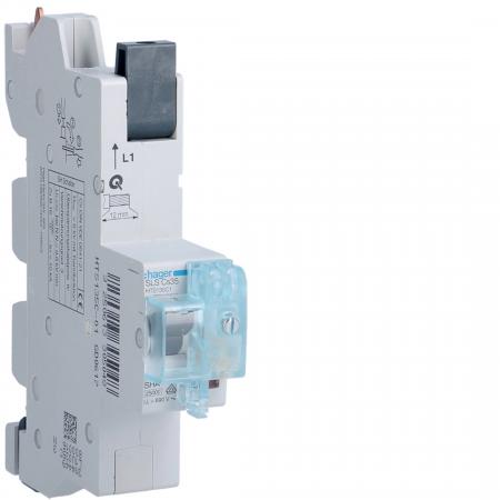 Hager SLS-Schalter 1P Cs-35A Sammelschiene QC
