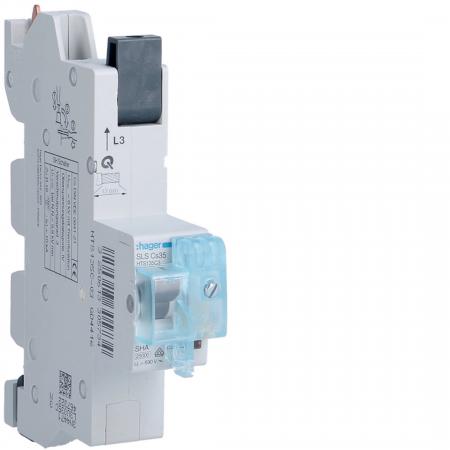 Hager SLS-Schalter 1P Cs-35A Sammelschiene QC