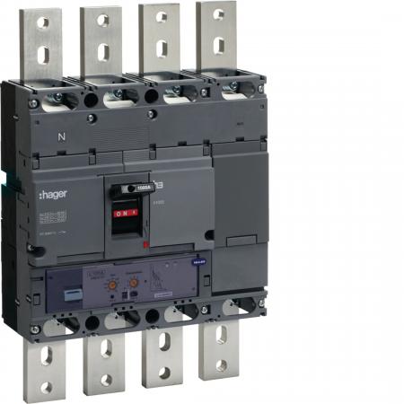 Hager Leistungsschalt. h1000 4P 50kA 1000A LSI