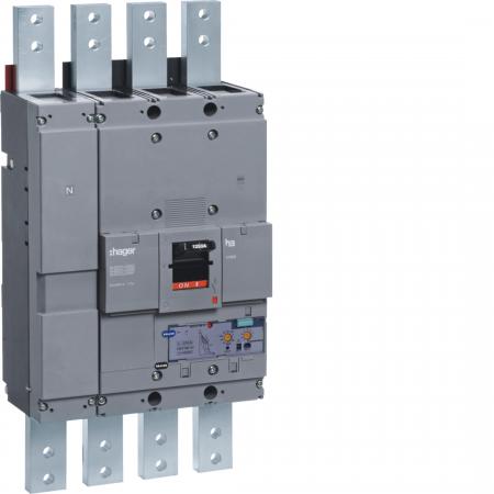 Hager Leistungsschalt. h1600 4P 70kA 1250A LSI