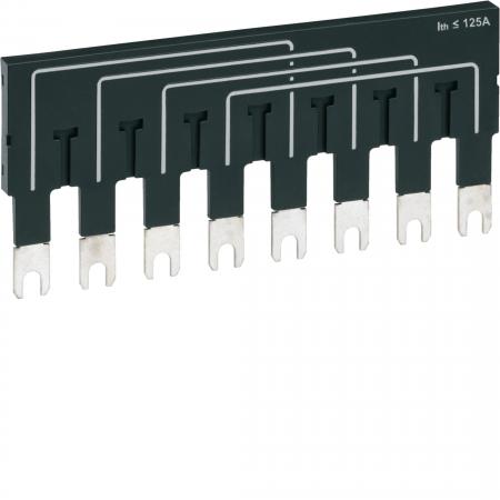 Hager Überbrückungsschienen 2x4P 63-125A