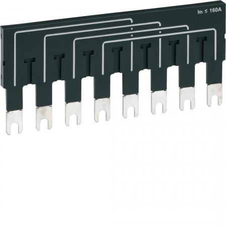 Hager Überbrückungsschienen 2x4P 160A
