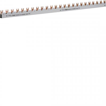 Hager Phasenschiene 3P+H Gabel 16mm² 80A 39K