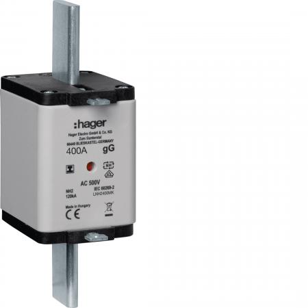 Hager NH-Sicherung NH2 gG 500V 400A Iso-Griff
