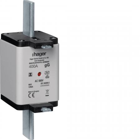 Hager NH-Sicherung NH3C gG 500V 400A Iso-Griff