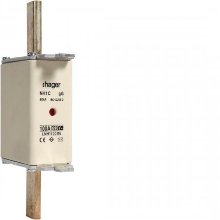 Hager NH-Sicherung NH1C gG 690V 100A K-Melder