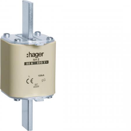Hager NH-Sicherung NH2C gG 690V 80A K-Melder