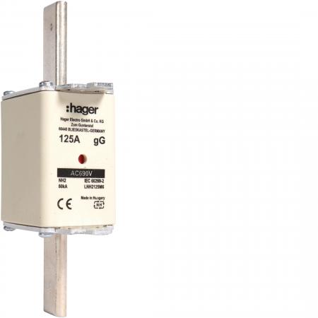 Hager NH-Sicherung NH2C gG 690V 125A K-Melder