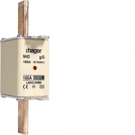 Hager NH-Sicherung NH2C gG 690V 160A K-Melder