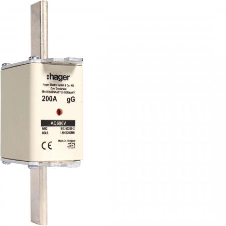 Hager NH-Sicherung NH2C gG 690V 200A K-Melder