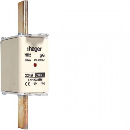 Hager NH-Sicherung NH2C gG 690V 224A K-Melder