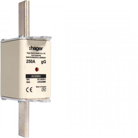 Hager NH-Sicherung NH2C gG 690V 250A K-Melder