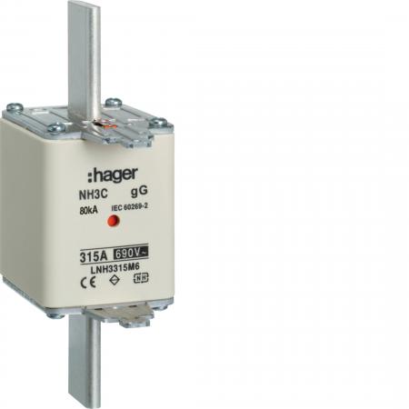 Hager NH-Sicherung NH3C gG 690V 315A K-Melder