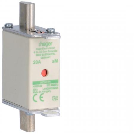 Hager NH-Sicherung NH000 690V aM 20A K-Melder