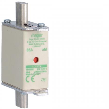 Hager NH-Sicherung NH000 690V aM 35A K-Melder
