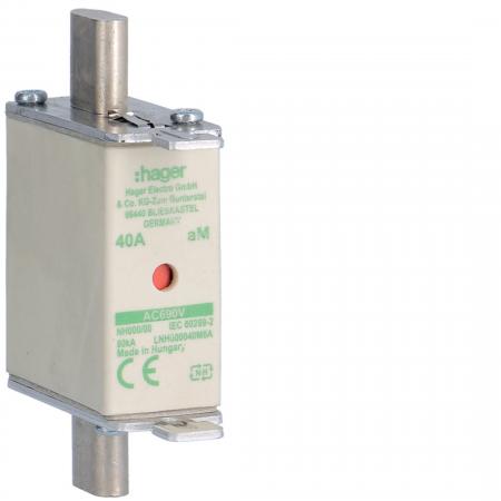 Hager NH-Sicherung NH000 690V aM 40A K-Melder