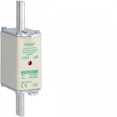 Hager NH-Sicherung NH0 690V aM 125A K-Melder