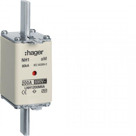 Hager NH-Sicherung NH1 690V aM 200A K-Melder