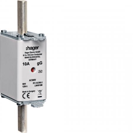 Hager NH-Sicherung NH0 gG 500V 35A K-Melder