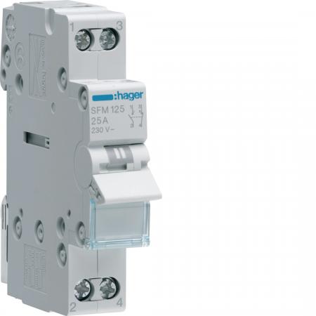 Hager Wechselschalter 25A 1S+1Ö 230V AC 1PLE