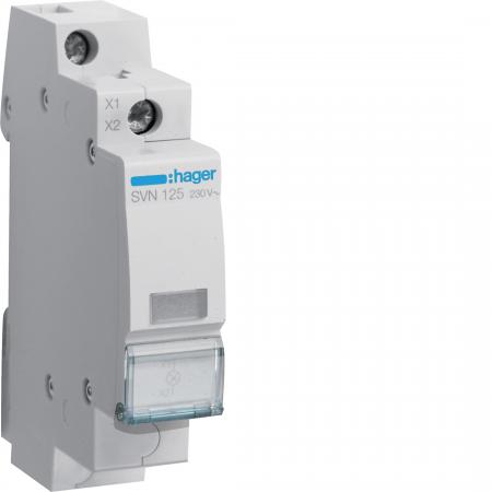 Hager LED Leuchtmelder klar 230V AC 1PLE