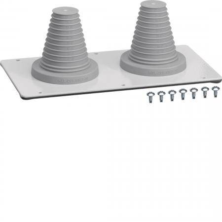 Hager LEF,univers,2 Kabel D=23-55mm,SK I