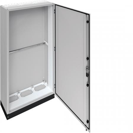 Hager Schrank, univers, IP55/I, 1850x800x275 mm + 100 mm Sockel, für Verteilersy