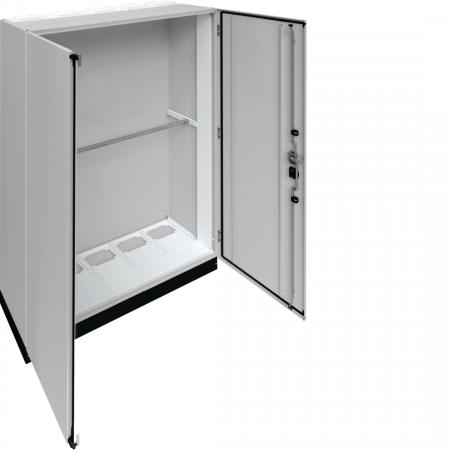 Hager Schrank, univers, IP55/I, 1850x1300x400 mm + 100 mm Sockel, für Verteilers