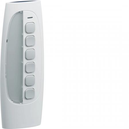 Hager Funkfernbedienung,KNX,6 Tasten,6 Kanäle