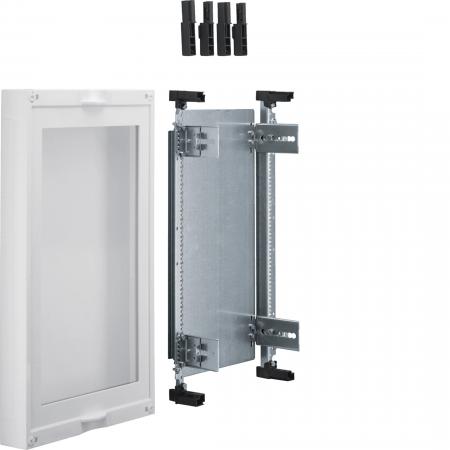 Hager Baustein,universN,450x250mm,m.Montagepl.