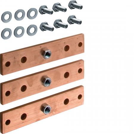 Hager CU-Schiene, universN, 40x10mm, 3 St.