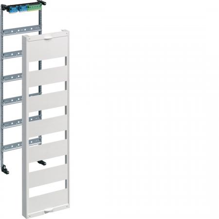 Hager Einbausatz Feldverteiler UP,  6-reihig, univ.FW, mit Hutschienen, 900x250m