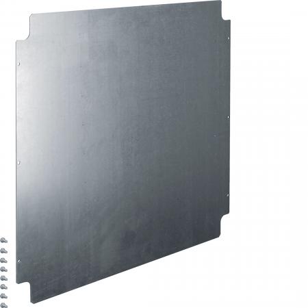 Hager Montageplatte, universN, H=500mm, 2feld