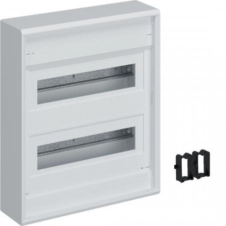 Hager Kleinverteiler volta, Aufputz, 2x12 PLE, IP30, Schutzklasse II, ohne Tür