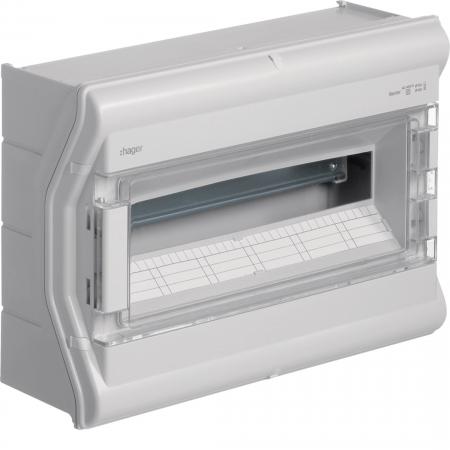 Hager Kleinvert., vector, APV, IP65, 18PLE