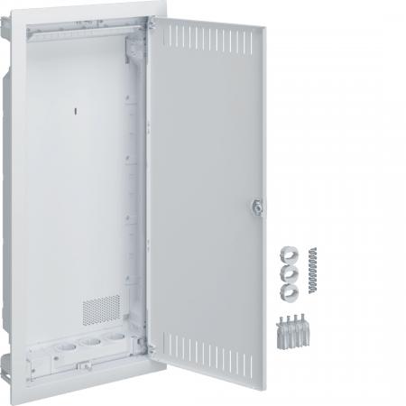 Hager Multimedia,Homeway,HW,4reih,Stahlblecht.