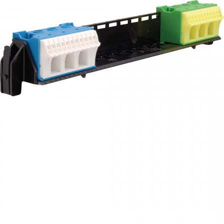 Hager Klemmenträger,Volta,QuickConnect,1R