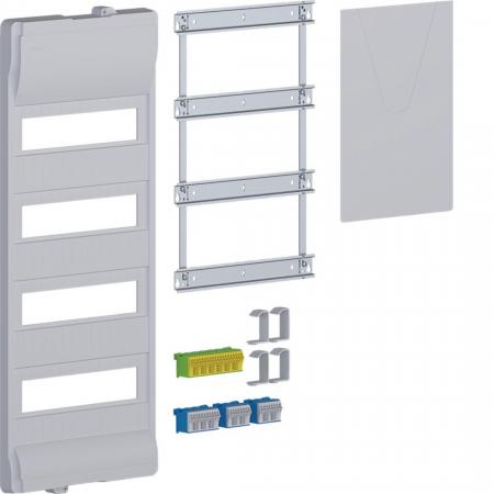 Hager Ausbaupaket,Volta,4x12PLE,o.Rahmen+Tür