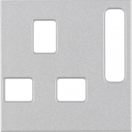 Berker 3313071404 Z-stück British-Standard S.1/B.3/B.7 Alu