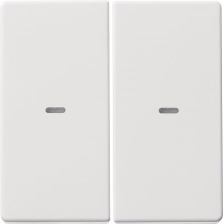 Berker 80960329 Abdeckung 2f. Tastsen.-Modul Q.x pw