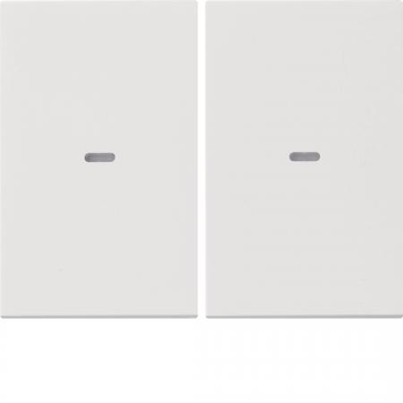 Berker 80960379 Abdeckung 2f. Tastsen.-Modul K.x pw