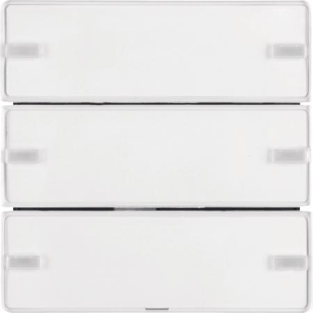 Berker 80143329 KNX Tastsensor 3-fach Komfort mit Beschriftungsfeld KNX Q.x pola
