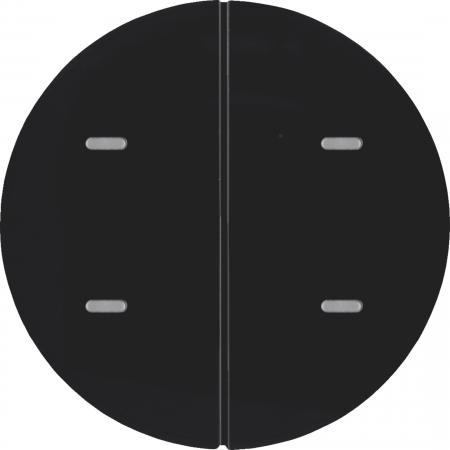 Berker 80162865 Tastsensor 2f Komf KNX R.x sw glän