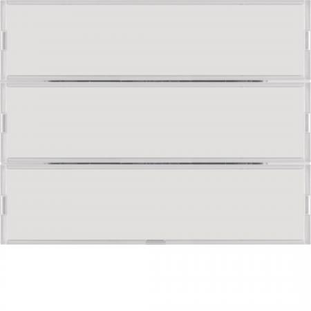 Berker 80163770 KNX Tastsensor 3-fach Komfort mit Beschriftungsfeld KNX K.1 pola