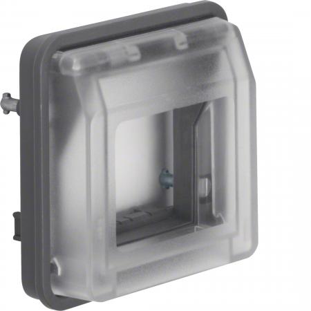 Hager Adapter-Einsa mit KD f Gerät 45x45mm W.1