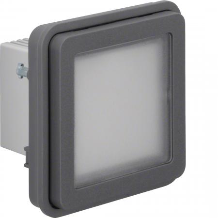 Hager LED-Signallicht-Einsatz weiß W.1 grau